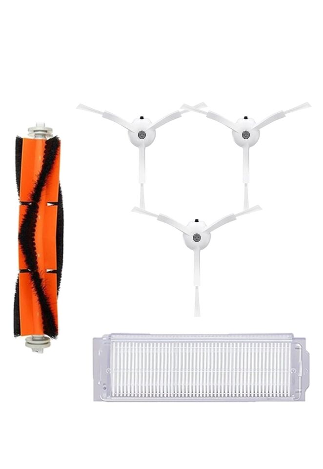 Xiaomi Vacuum Mop 2 Pro (MJST1SHW) Robot Süpürge Uyumlu 5'li Yedek Parça Seti