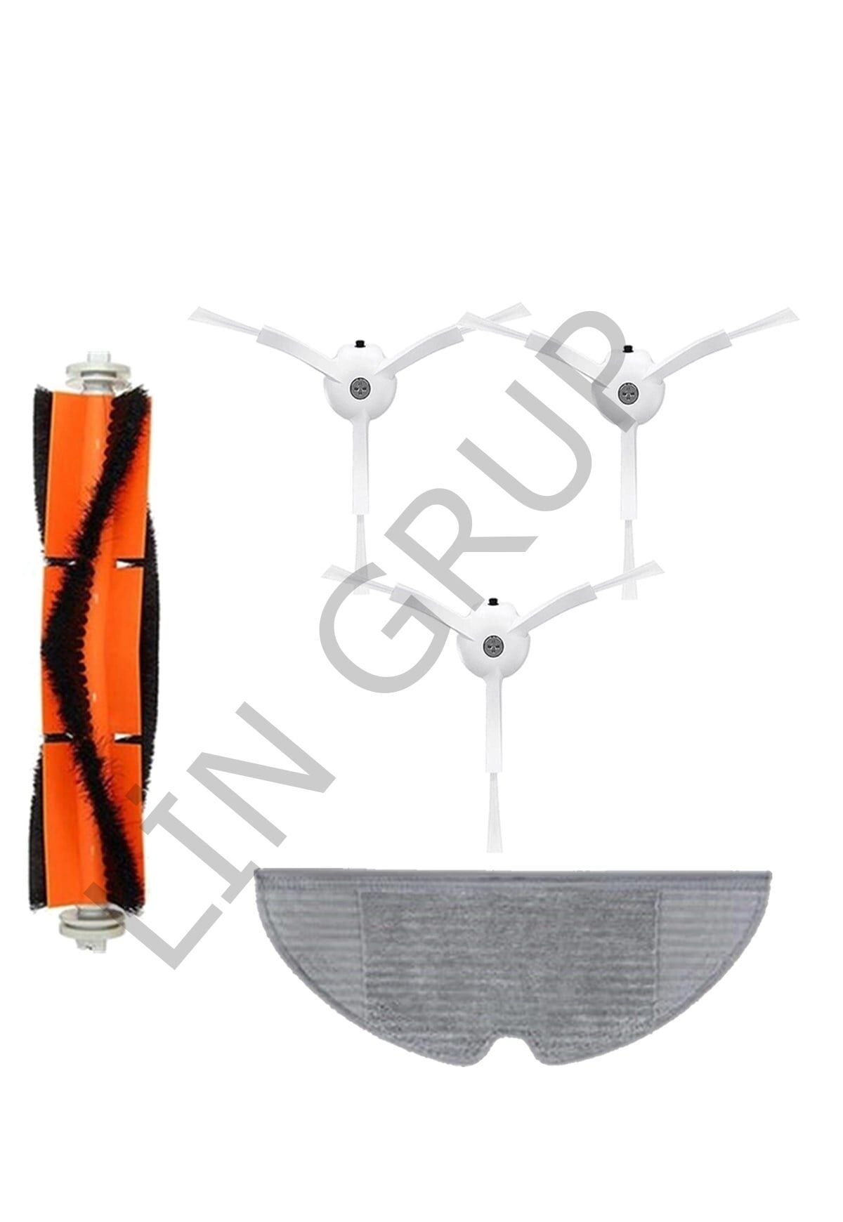 Xiaomi Vacuum Mop 2 Pro (MJST1SHW) Robot Süpürge Uyumlu 5'li Yedek Parça Seti