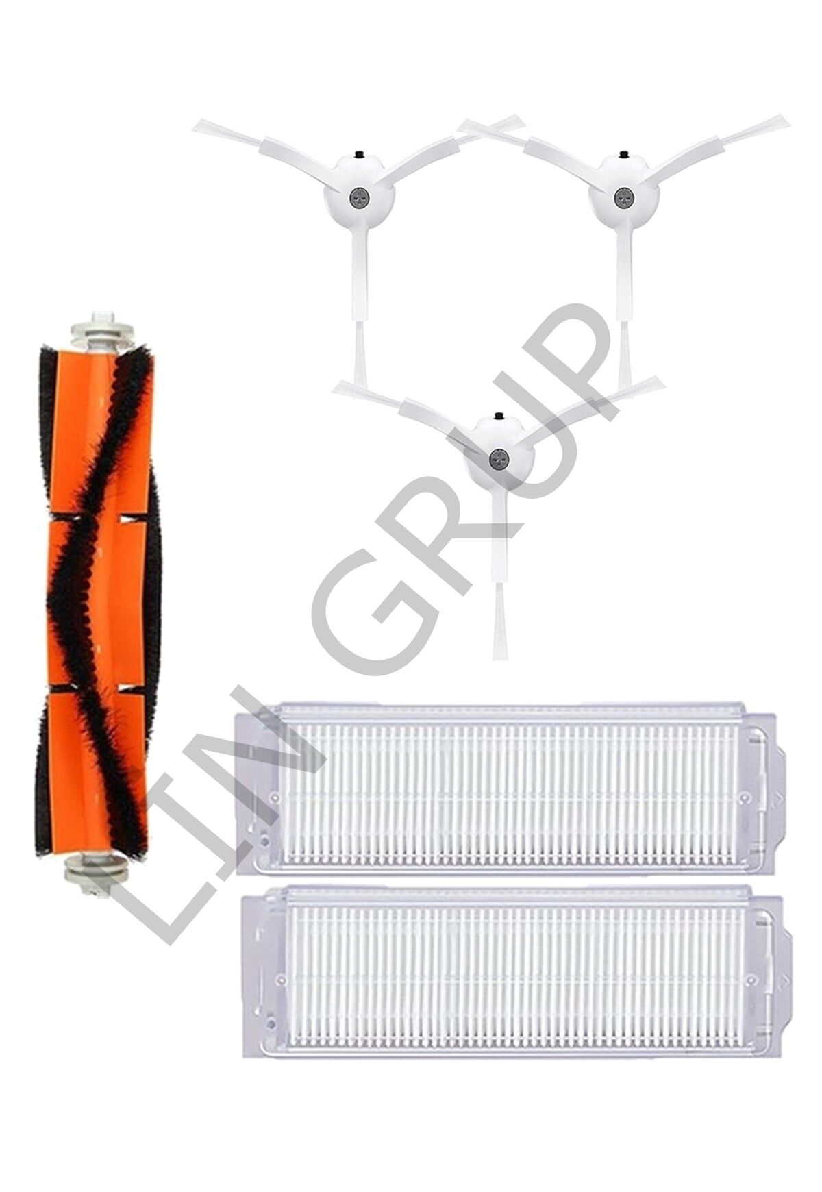 Xiaomi Vacuum Mop 2 Pro (MJST1SHW) Robot Süpürge Uyumlu 6'lı Yedek Parça Seti