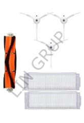 Xiaomi Vacuum Mop 2 Pro (MJST1SHW) Robot Süpürge Uyumlu 6'lı Yedek Parça Seti