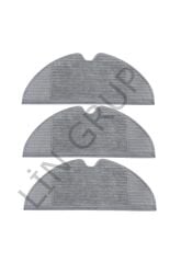 Xiaomi Vacuum Mop 2 (STYTJ03ZHM) Robot Süpürge Uyumlu 3'lü Mop Bezi