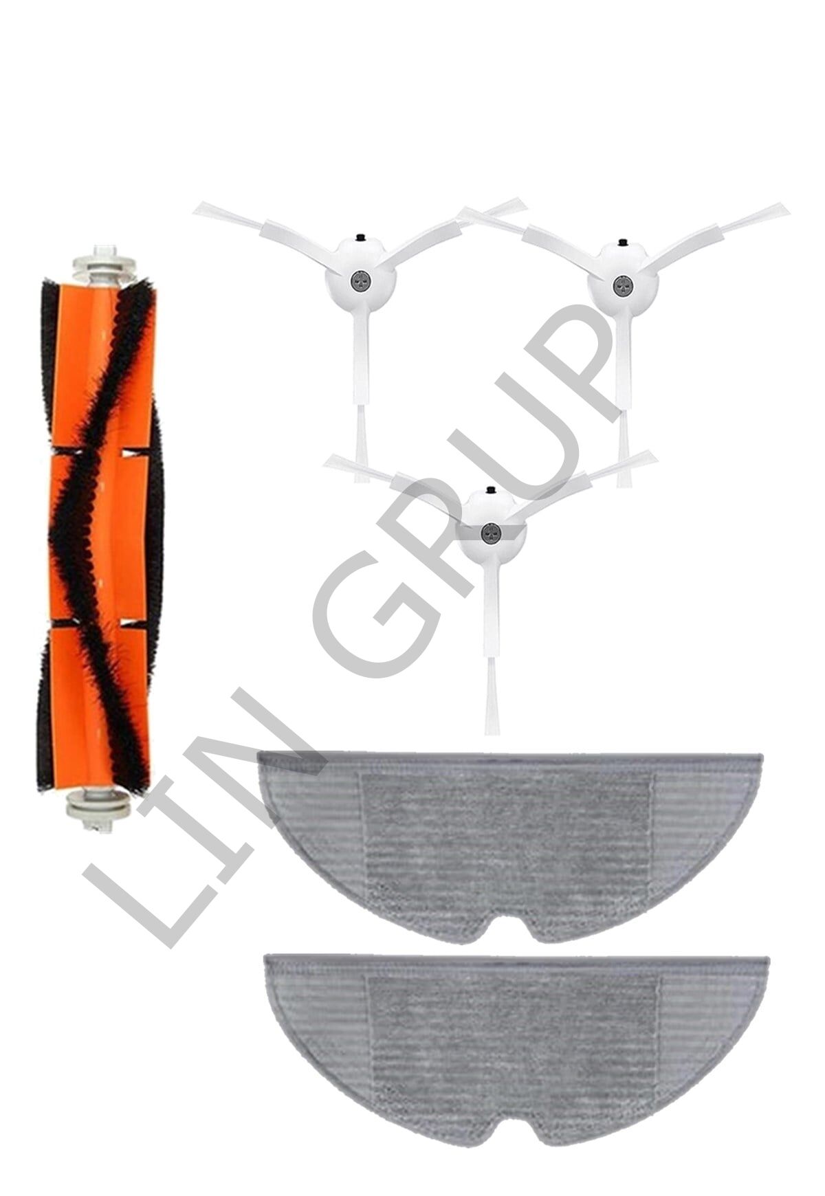 Xiaomi Vacuum Mop 2 Pro (MJST1SHW) Robot Süpürge Uyumlu 6'lı Yedek Parça Seti