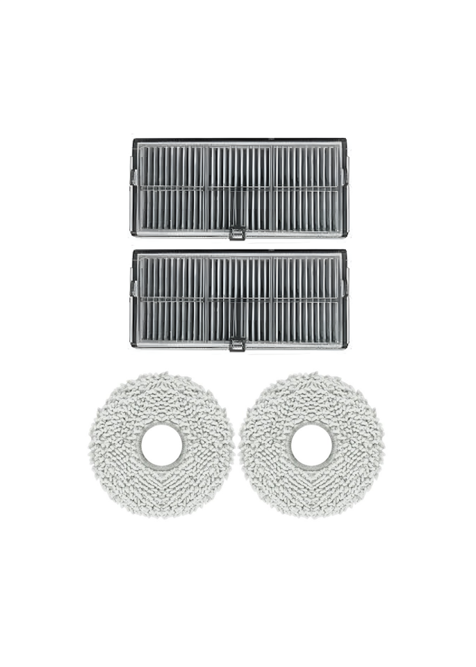 Dreame X30 Pro Robot Süpürge Uyumlu 4'lü Yedek Parça Seti