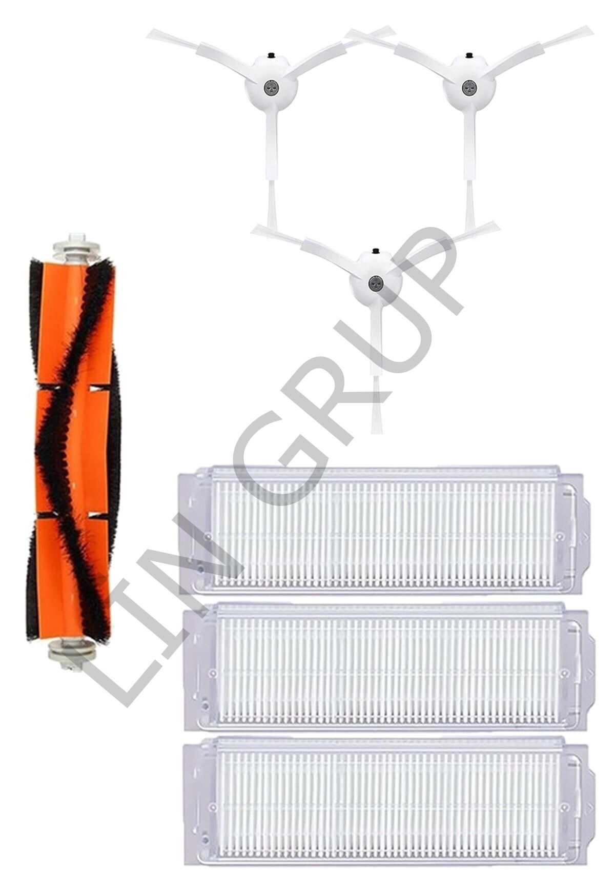 Xiaomi Vacuum Mop 2 Pro (MJST1SHW) Robot Süpürge Uyumlu 7'li Yedek Parça Seti