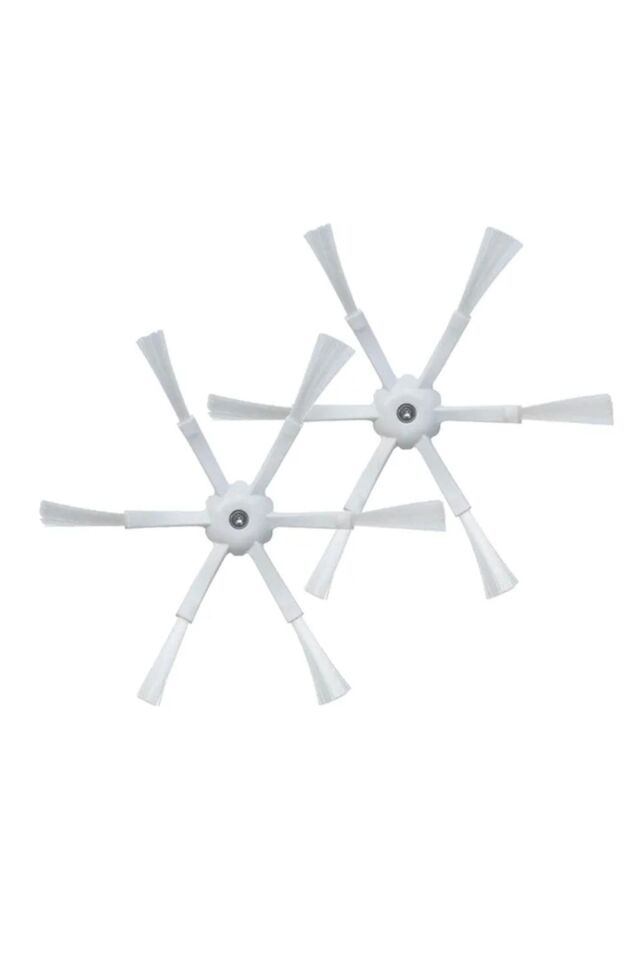 Roborock S5 Max, S6 Maxv Pure,Q7 Max, S7 Ultra Max Yan Fırça 6 Kollu (2 Adet)