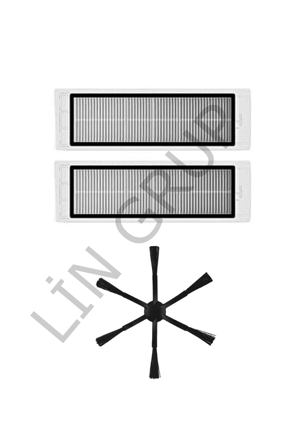 Xiaomi Vacuum Mop 2 (STYTJ03ZHM) Robot Süpürge Uyumlu  3'lü Yedek Parça Seti