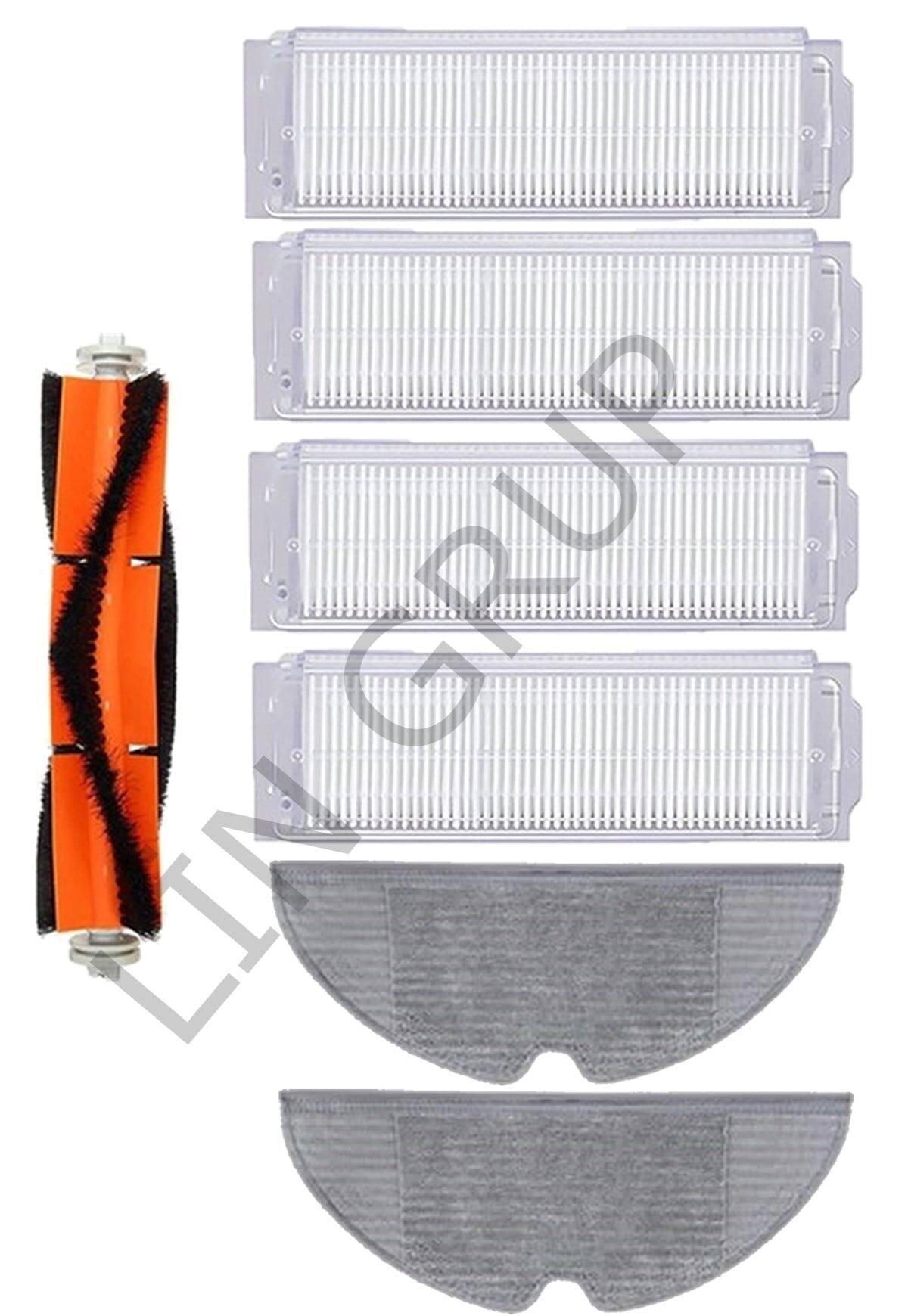 Xiaomi Vacuum Mop 2 Pro (MJST1SHW) Robot Süpürge Uyumlu 7'li Yedek Parça Seti