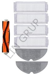 Xiaomi Vacuum Mop 2 Pro (MJST1SHW) Robot Süpürge Uyumlu 7'li Yedek Parça Seti