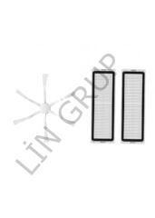 Xiaomi Vacuum Mop 2 (STYTJ03ZHM) Robot Süpürge Uyumlu 3'lü Yedek Parça Seti