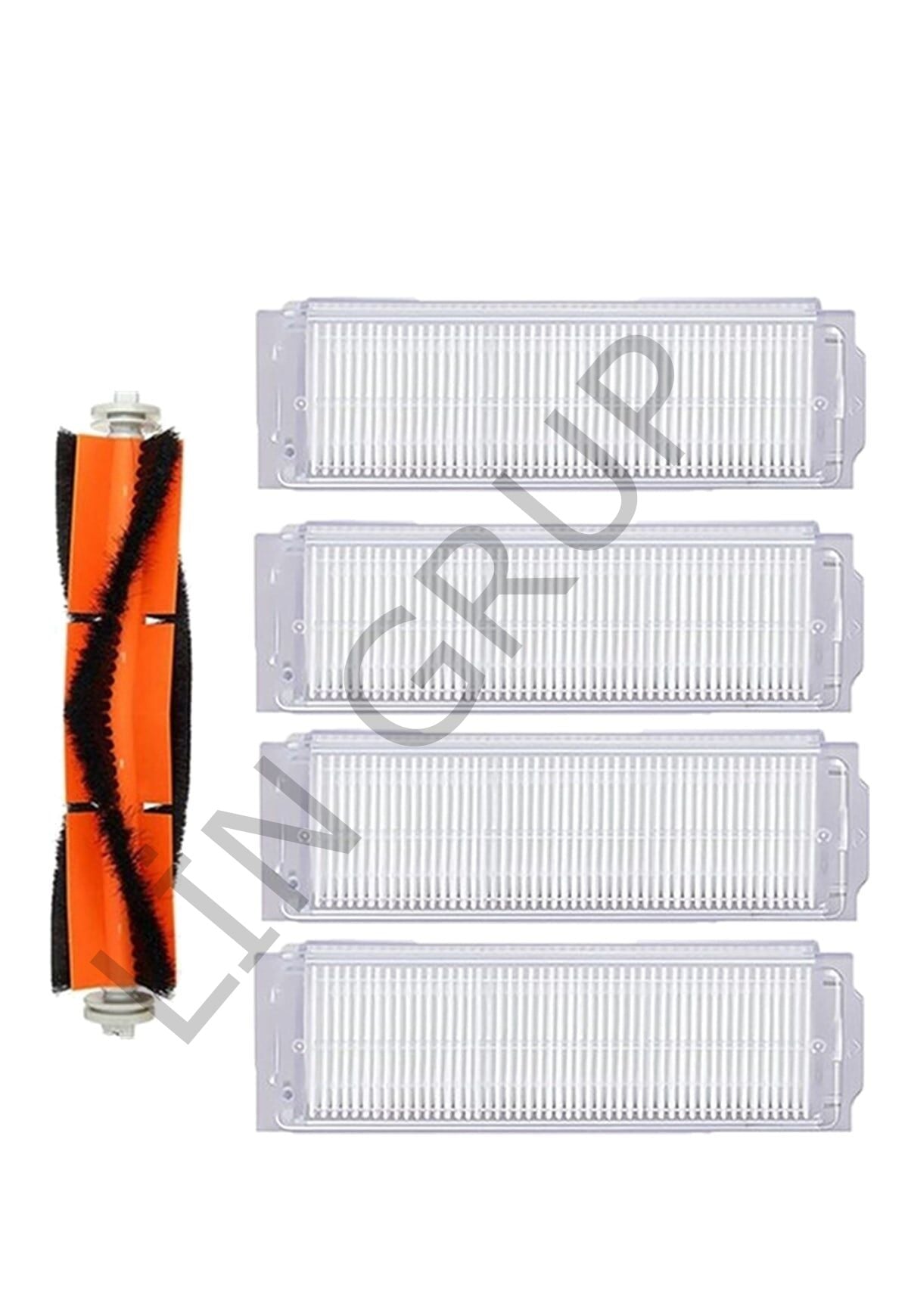 Xiaomi Vacuum Mop 2 Pro (MJST1SHW) Robot Süpürge Uyumlu 5'li Yedek Parça Seti