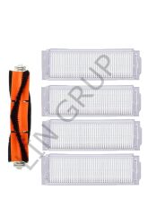 Xiaomi Vacuum Mop 2 Pro (MJST1SHW) Robot Süpürge Uyumlu 5'li Yedek Parça Seti