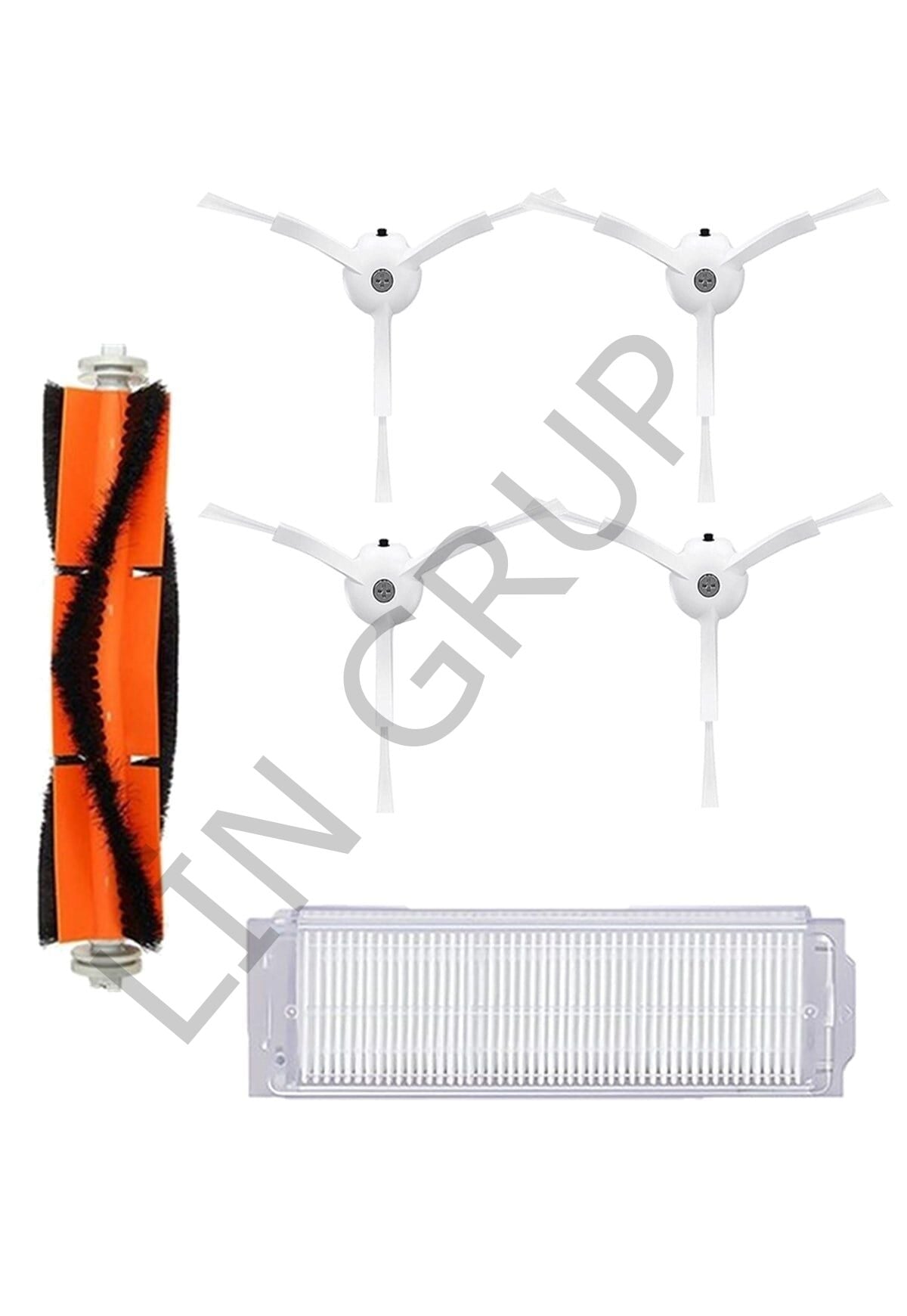 Xiaomi Vacuum Mop 2 Pro (MJST1SHW) Robot Süpürge Uyumlu 6'lı Yedek Parça Seti