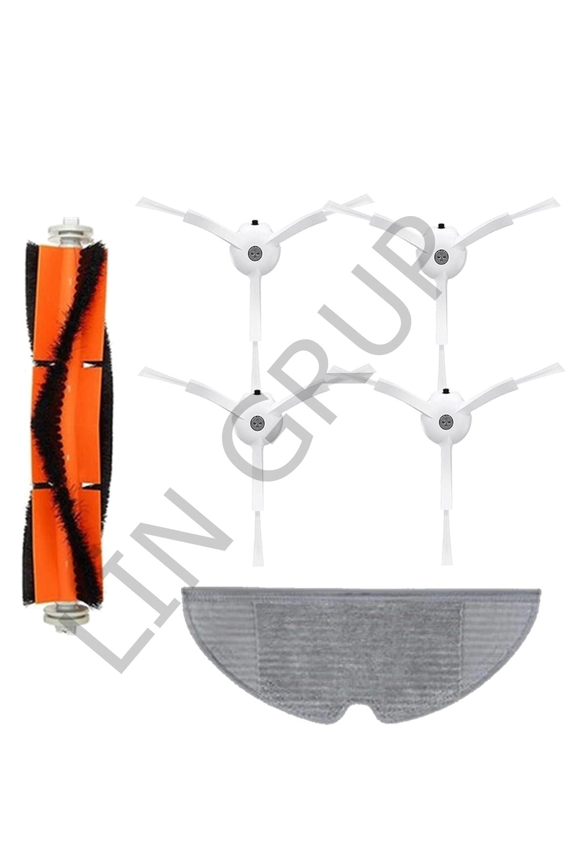 Xiaomi Vacuum Mop 2 Pro (MJST1SHW) Robot Süpürge Uyumlu 6'lı Yedek Parça Seti