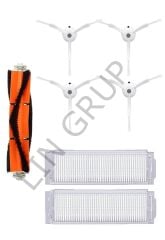 Xiaomi Vacuum Mop 2 Pro (MJST1SHW) Robot Süpürge Uyumlu 7'li Yedek Parça Seti