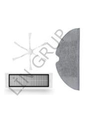 Xiaomi Vacuum Mop 2 (STYTJ03ZHM) Robot Süpürge Uyumlu 3'lü Yedek Parça Seti