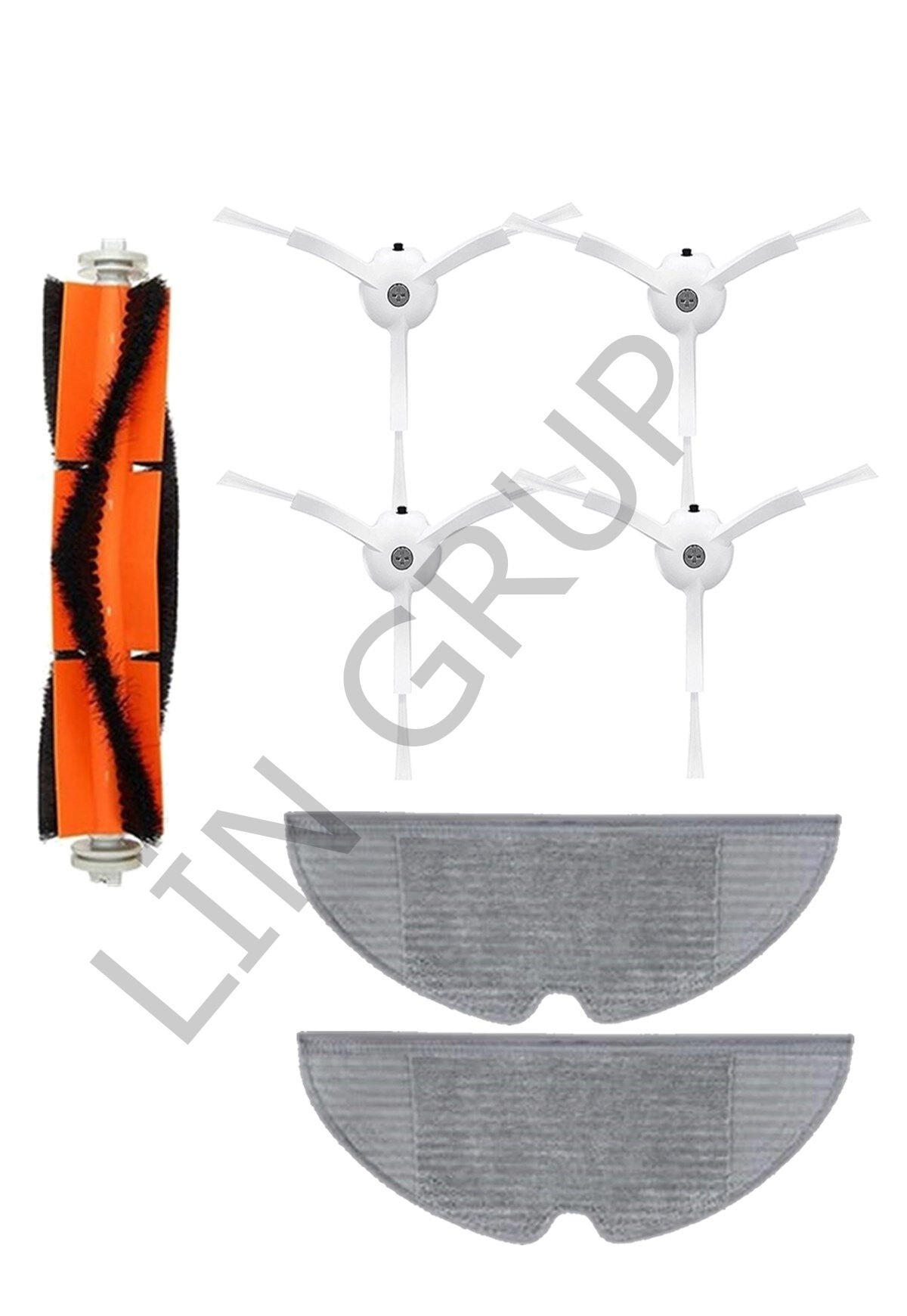 Xiaomi Vacuum Mop 2 Pro (MJST1SHW) Robot Süpürge Uyumlu 7'li Yedek Parça Seti