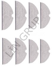 Roborock S6 Robot Süpürge Uyumlu 8'li Mop Bezi