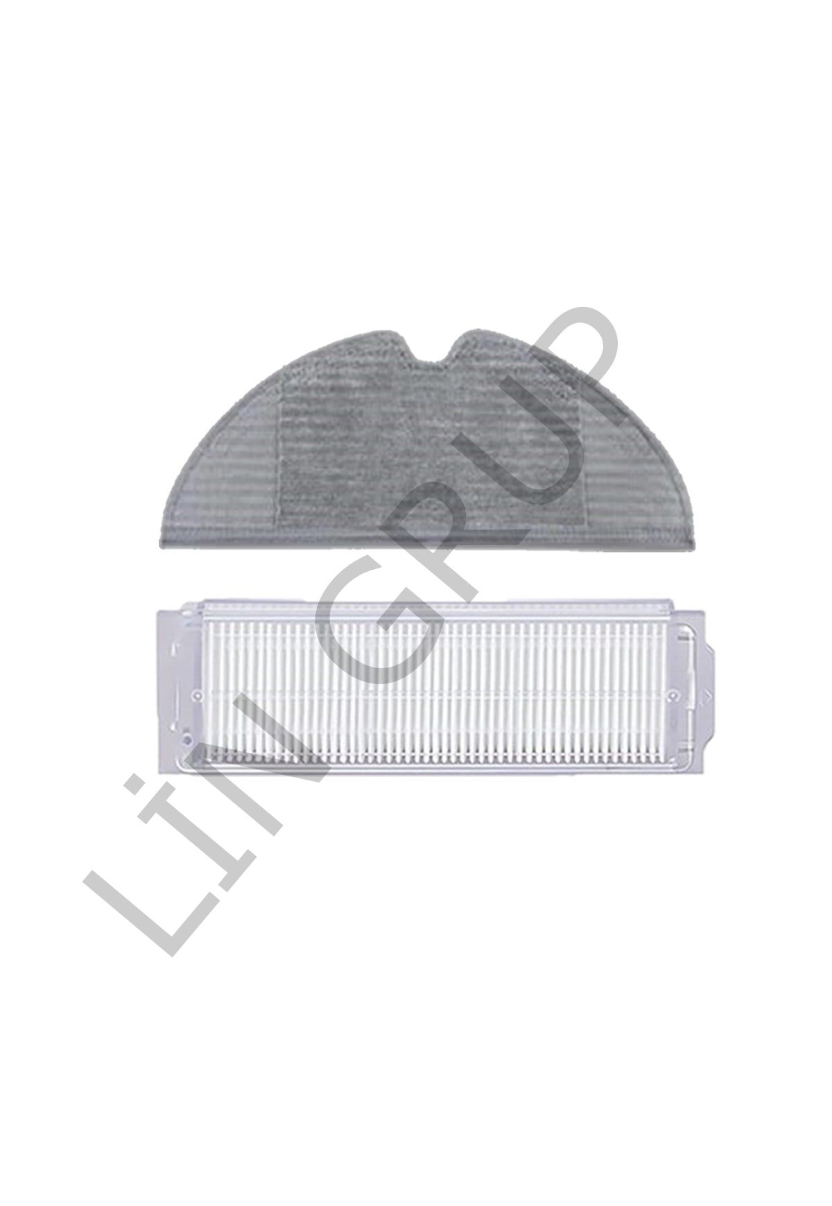 Xiaomi Vacuum Mop 2 Pro (MJST1SHW) Robot Süpürge Uyumlu 2'li Yedek Parça Seti