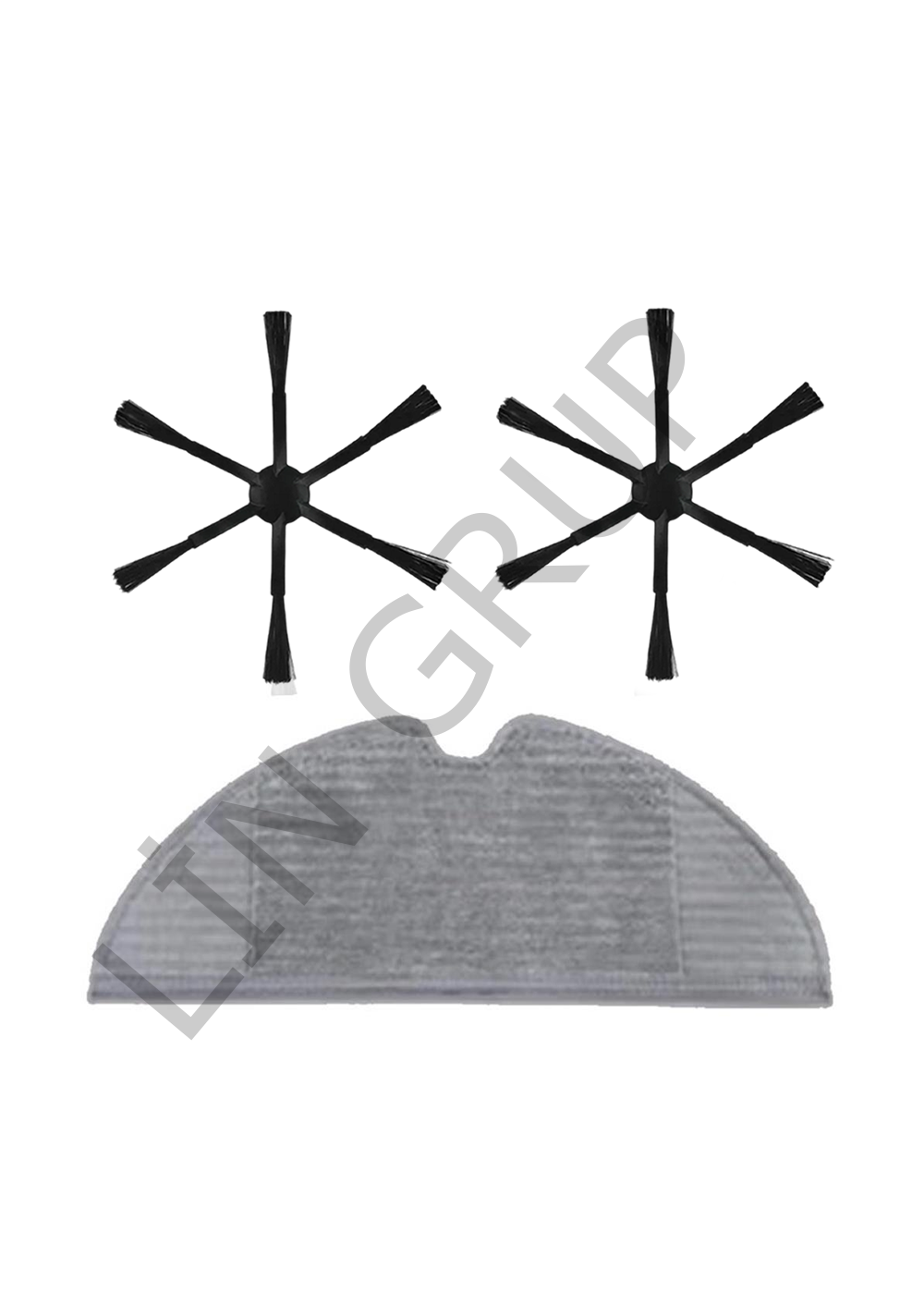 Xiaomi Vacuum Mop 2 (STYTJ03ZHM) Robot Süpürge Uyumlu 3'lü Yedek Parça Seti