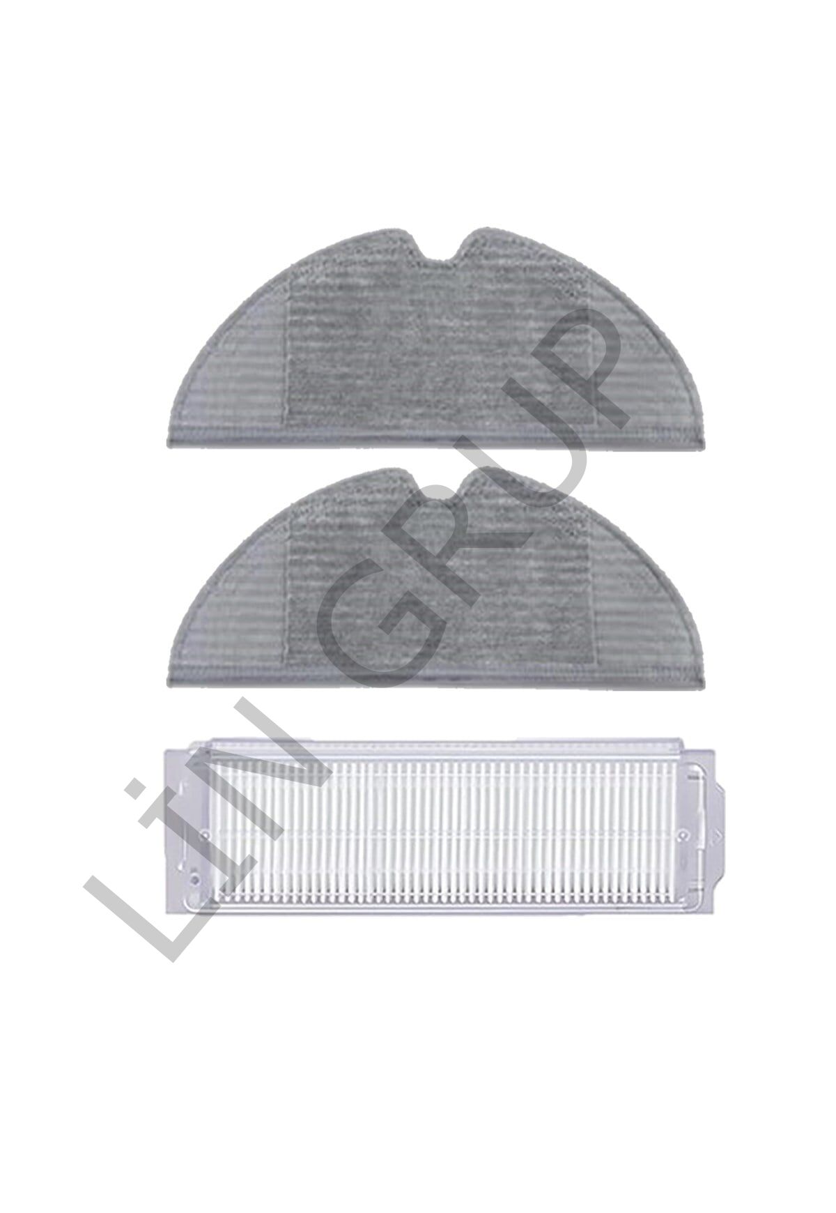 Xiaomi Vacuum Mop 2 Pro (MJST1SHW) Robot Süpürge Uyumlu 3'lü Yedek Parça Seti