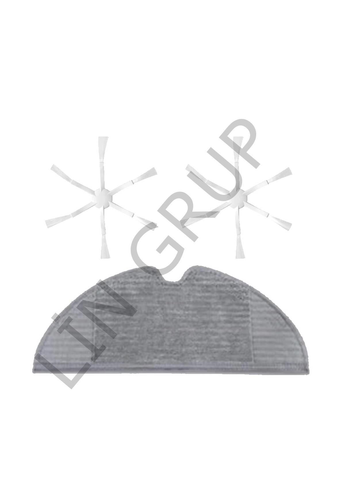 Xiaomi Vacuum Mop 2 (STYTJ03ZHM) Robot Süpürge Uyumlu 3'lü Yedek Parça Seti