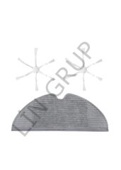 Xiaomi Vacuum Mop 2 (STYTJ03ZHM) Robot Süpürge Uyumlu 3'lü Yedek Parça Seti