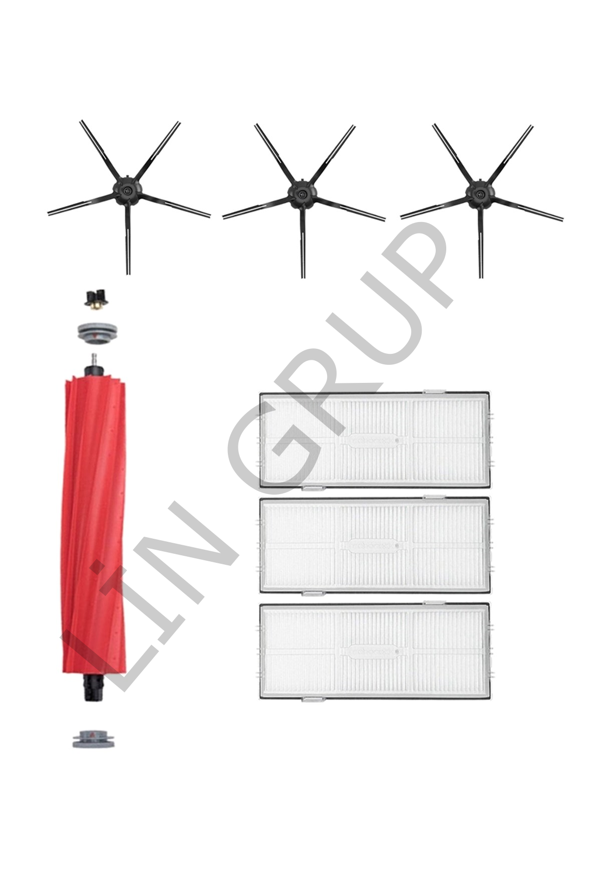 Roborock G10 Robot Süpürge Uyumlu 7'li Yedek Parça Seti