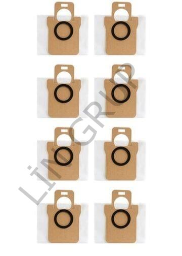 Xiaomi X20 Plus Robot Süpürge Uyumlu 8'li Toz Torbası Yedek Parça Seti