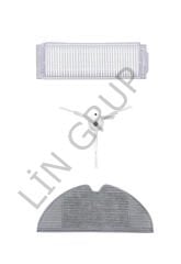 Xiaomi Vacuum Mop 2 Pro (MJST1SHW) Robot Süpürge Uyumlu 3'lü Yedek Parça Seti