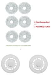 Xiaomi S10+ plus S20+ X20 robot vacuum süpürge uyumlu braket ve mop paspas