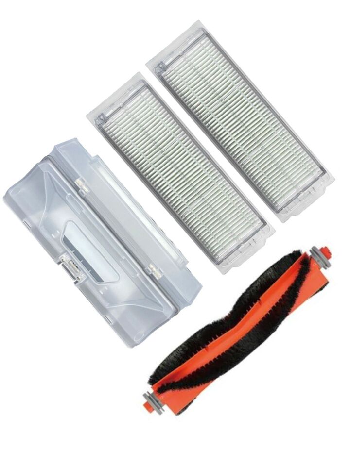 Xiaomi mop 2 MJST1SHW modeline uygun toz haznesi fırça seti