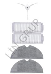 Xiaomi Vacuum Mop 2 Pro (MJST1SHW) Robot Süpürge Uyumlu 5'li Yedek Parça Seti