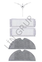 Xiaomi Vacuum Mop 2 Pro (MJST1SHW) Robot Süpürge Uyumlu 5'li Yedek Parça Seti