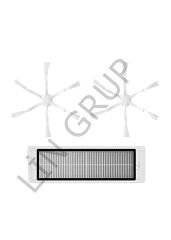 Xiaomi Vacuum Mop 2 (STYTJ03ZHM) Robot Süpürge Uyumlu 3'lü Yedek Parça Seti