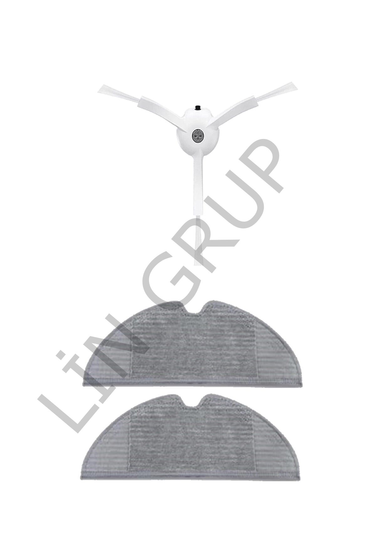 Xiaomi Vacuum Mop 2 Pro (MJST1SHW) Robot Süpürge Uyumlu 3'lü Yedek Parça Seti