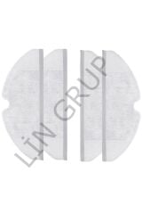 Xiaomi Vacuum Mop 2 (STYTJ03ZHM) Robot Süpürge Uyumlu 4'lü Mop Bezi- Yedek Parça Seti