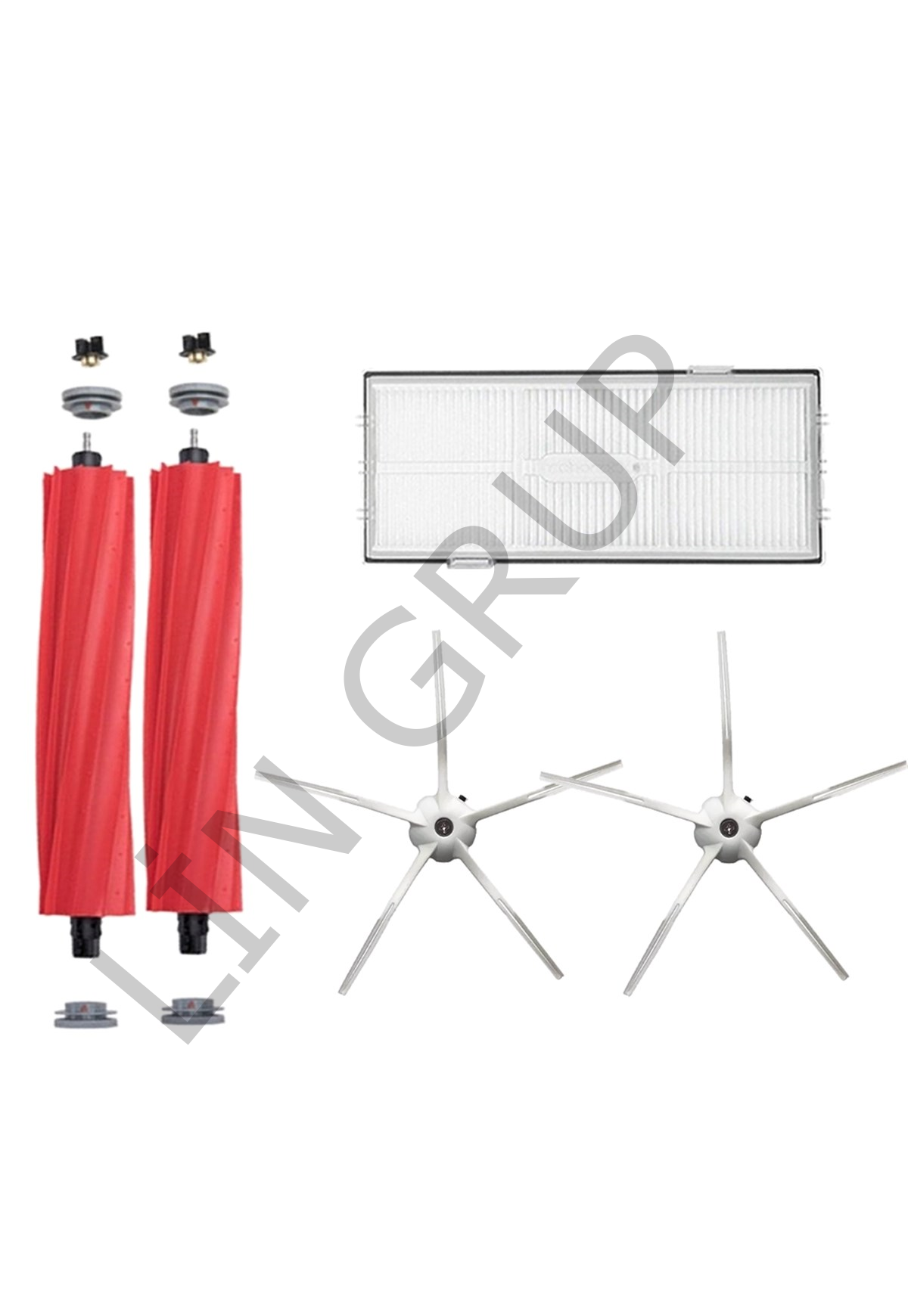 Roborock G10 Robot Süpürge Uyumlu 5'li Yedek Parça Seti