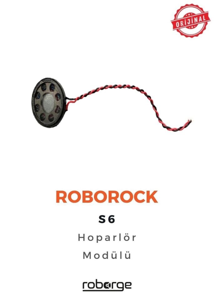 Roborock S6 Robot Süpürge Uyumlu Hoparlör Modülü - Orijinal Ürün