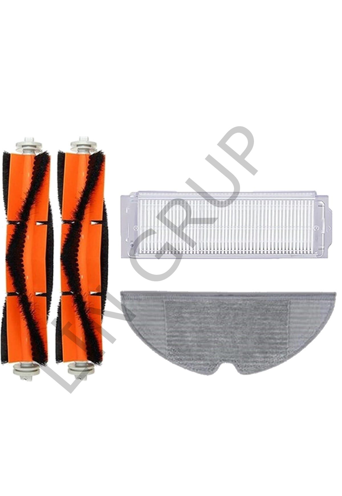 Xiaomi Vacuum Mop 2 Pro (MJST1SHW) Robot Süpürge Uyumlu 4'lü Yedek Parça Seti