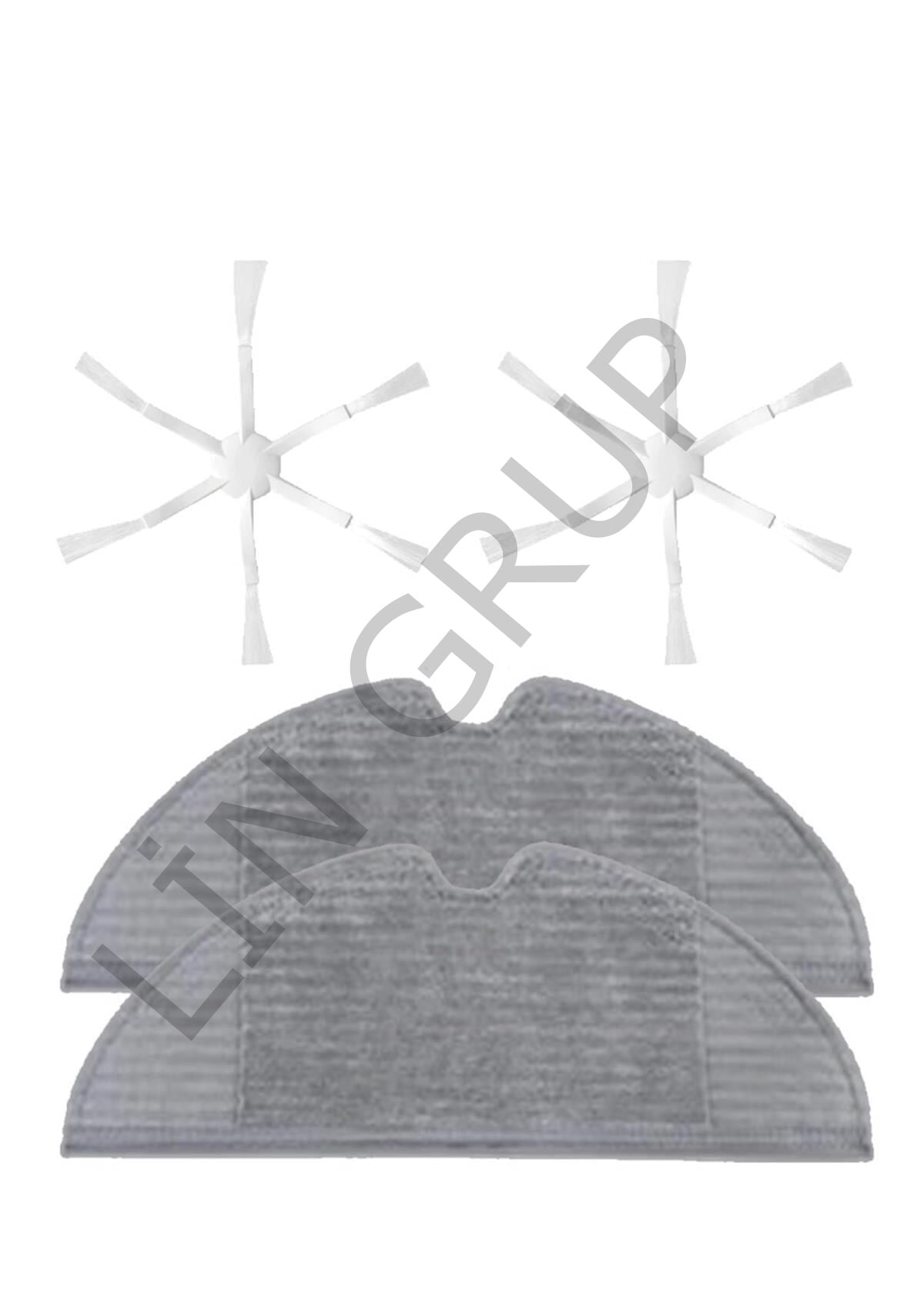 Xiaomi Vacuum Mop 2 (STYTJ03ZHM) Robot Süpürge Uyumlu 4'lü Yedek Parça Seti