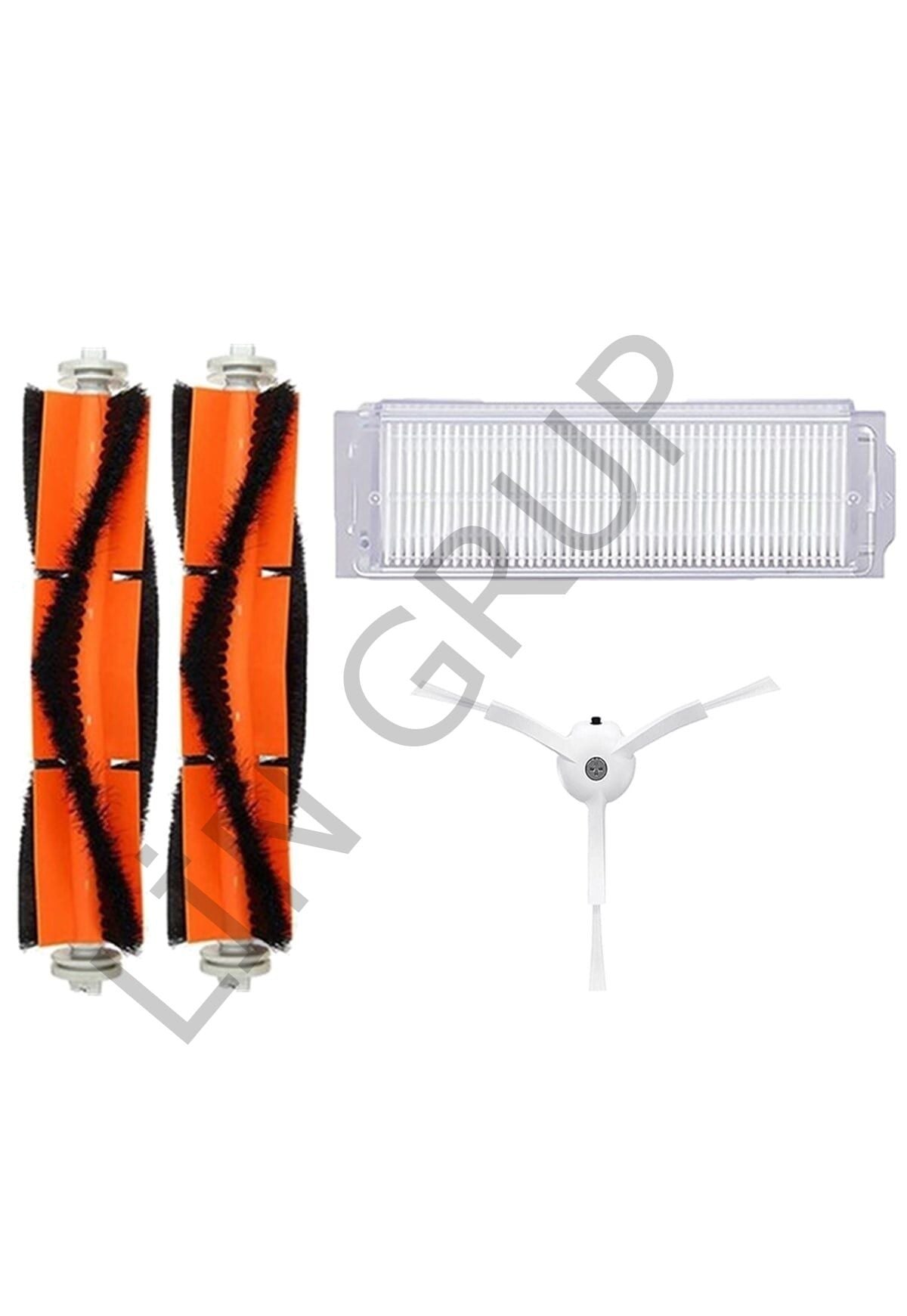 Xiaomi Vacuum Mop 2 Pro (MJST1SHW) Robot Süpürge Uyumlu 4'lü Yedek Parça Seti