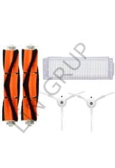 Xiaomi Vacuum Mop 2 Pro (MJST1SHW) Robot Süpürge Uyumlu 5'li Yedek Parça Seti