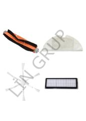 Xiaomi Vacuum Mop 2 (STYTJ03ZHM) Robot Süpürge Uyumlu 4'lü Yedek Parça Seti