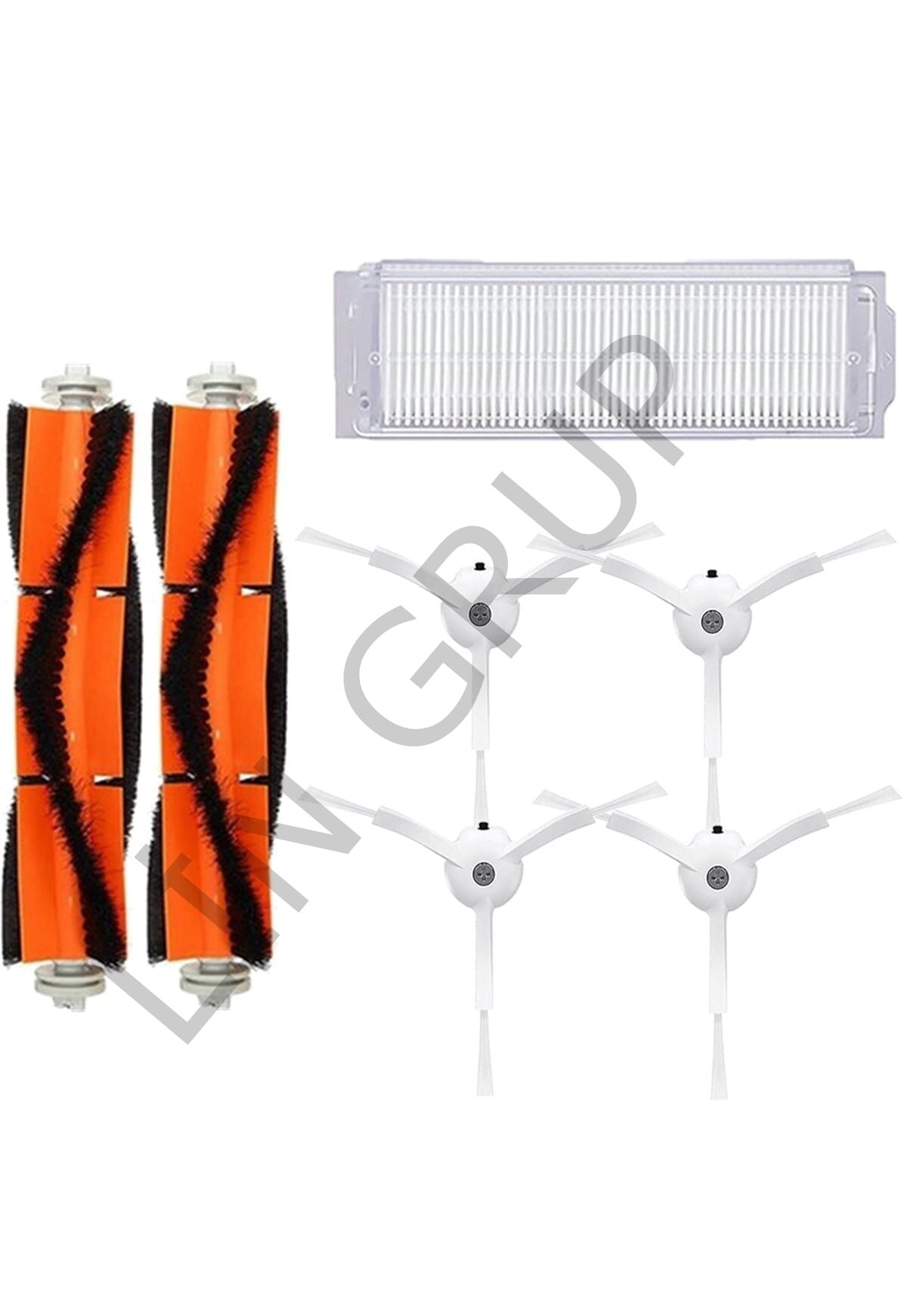 Xiaomi Vacuum Mop 2 Pro (MJST1SHW) Robot Süpürge Uyumlu 7'li Yedek Parça Seti