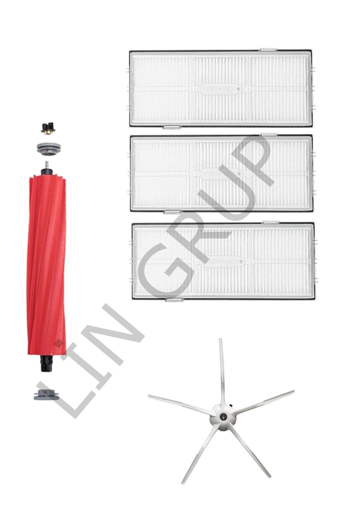 Roborock G10 Robot Süpürge Uyumlu 5'li Yedek Parça Seti