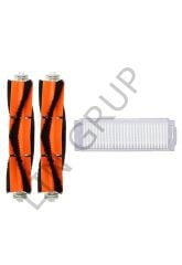 Xiaomi Vacuum Mop 2 Pro (MJST1SHW) Robot Süpürge Uyumlu 3'lü Yedek Parça Seti