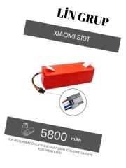 Xiaomi S10T robot süpürge uyumlu batarya pil 5800 mah