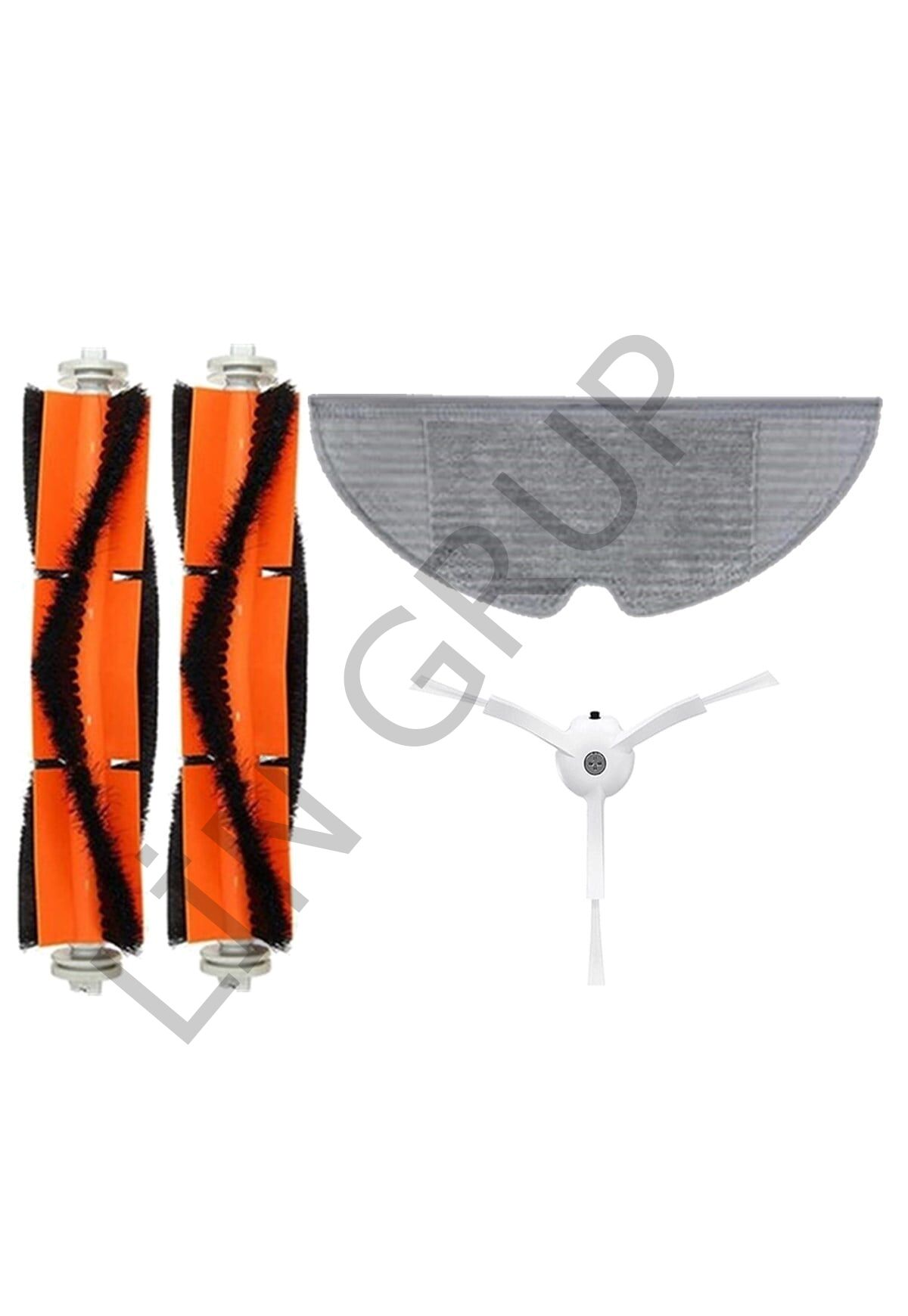 Xiaomi Vacuum Mop 2 Pro (MJST1SHW) Robot Süpürge Uyumlu 4'lü Yedek Parça Seti