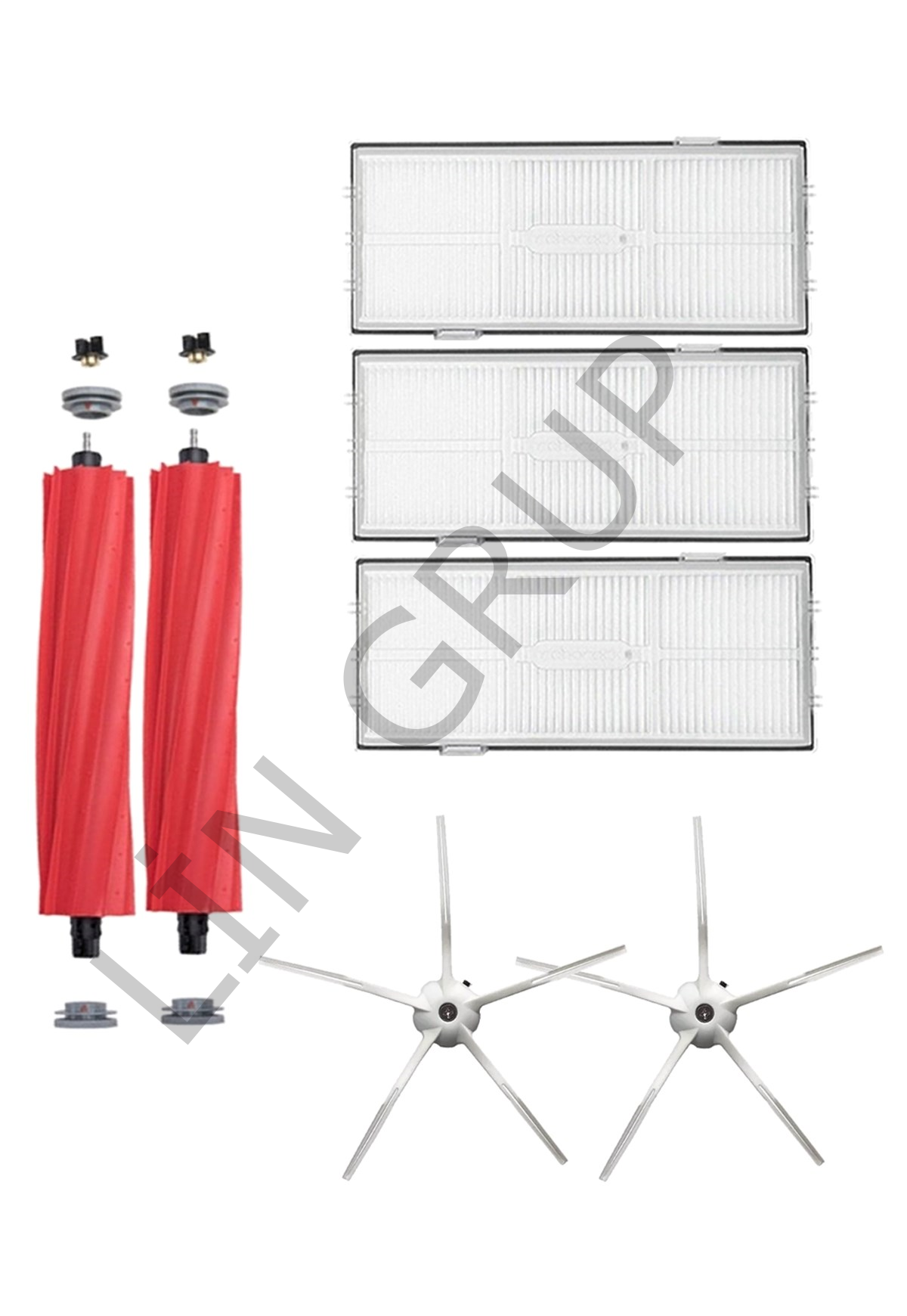 Roborock S7 Pro Ultra Robot Süpürge Uyumlu 7'li Yedek Parça Seti