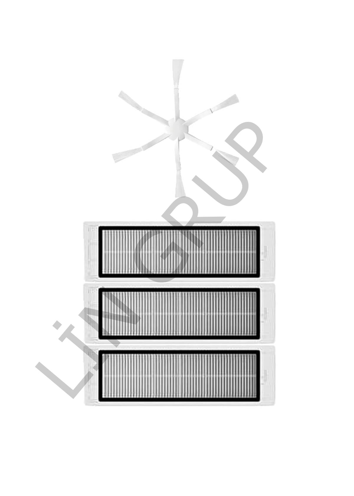 Xiaomi Vacuum Mop 2 (STYTJ03ZHM) Robot Süpürge Uyumlu 4'lü Yedek Parça Seti